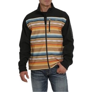 Cinch NWT Men's Southwestern Logo Softshell Jacket Multi